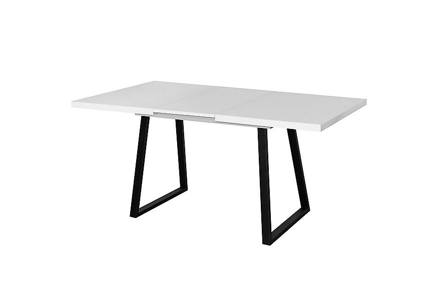Vladon Esstisch Loft (Tischplatte ausziehbar), 120-160 x 75 x 80 cm, Farbe günstig online kaufen