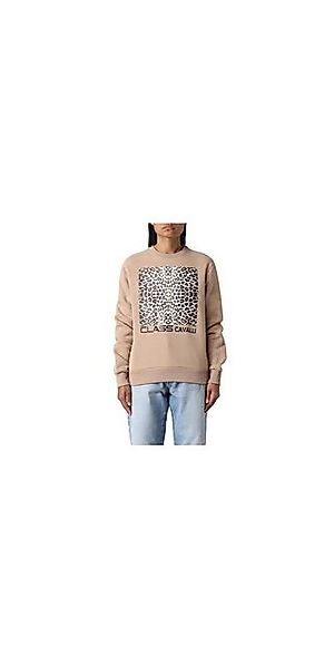 Cavalli Class Sweatshirt Cavalli Class Sweatshirt beige Damen günstig online kaufen