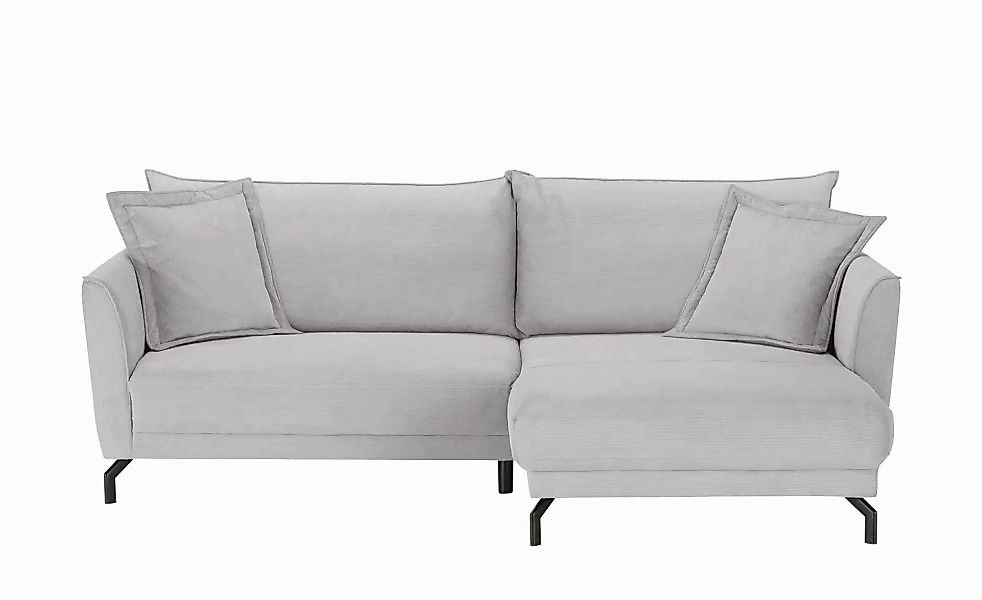 bobb Ecksofa  Yolanda ¦ grau ¦ Maße (cm): B: 257 H: 94 T: 174.0 Polstermöbe günstig online kaufen