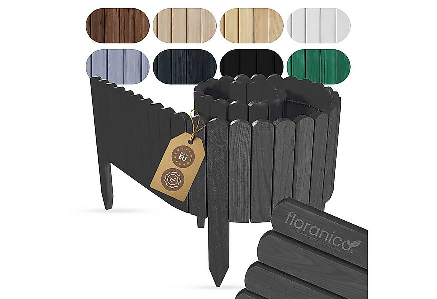 Floranica Palisade Beeteinfassung Beetumrandung Rasenkante Umrandung Flexib günstig online kaufen