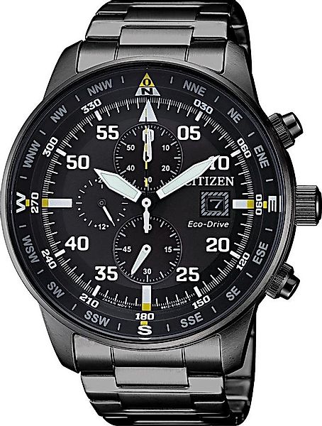 Citizen Chronograph CA0695-84E, Armbanduhr, Herrenuhr, Solar, Stoppfunktion günstig online kaufen