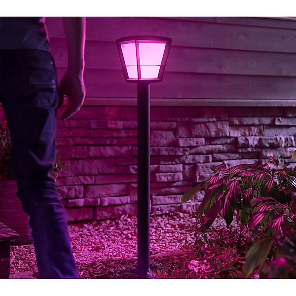 Philips Hue White & Color Ambiance Econic LED-Wegeleuchte günstig online kaufen