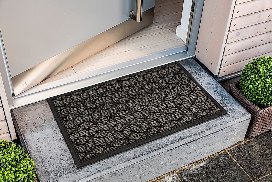 ASTRA Fußmatte Border Graphic, rechteckig, Höhe: 8 mm, Türmatte, Schmutzfan günstig online kaufen