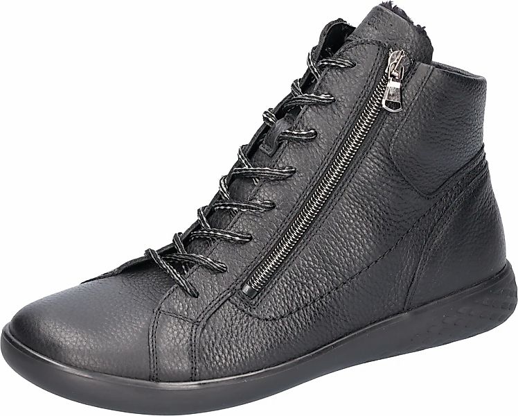 Waldläufer Sneakerboots "H-CLOE", Schnürboots, Bequemschuh, Reißverschlüsse günstig online kaufen