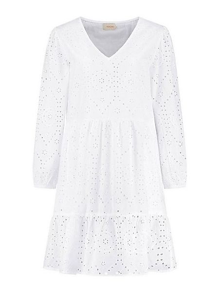 Shiwi Volantkleid BRODERIE ANGLAISE (1-tlg) Lochmuster günstig online kaufen