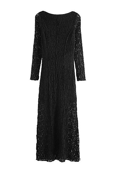 Next Maxikleid Langärmeliges Maxikleid aus Spitze günstig online kaufen