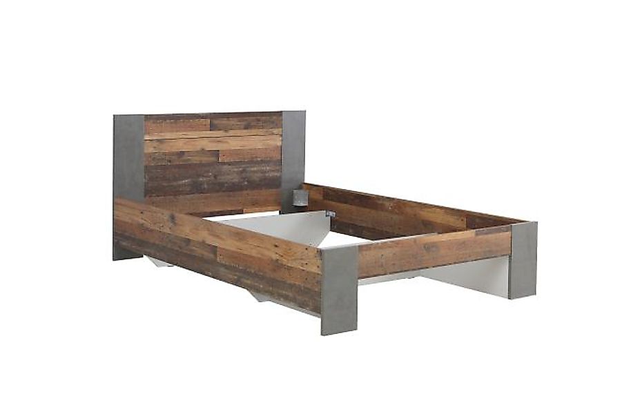 FORTE Bett "Clif, Jugendbett, Belastbarkeit 120 KG, Schubkasten optional", günstig online kaufen