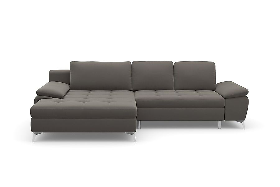 sit&more Ecksofa »Latigo L-Form« mit Mega-Recamiere, wahlweise mit Bettfunk günstig online kaufen