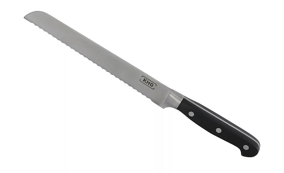 KHG Brotmesser - schwarz - Messer & Besteck > Küchenmesser > Küchenmesser e günstig online kaufen