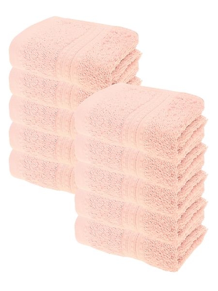 Julie Julsen Handtücher 10-Handtücher-Rosa, Bio-Baumwolle (10-St) günstig online kaufen