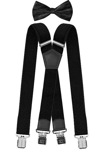 Fabio Farini Hosenträger Herren Hosenträger Pack 4cm X-Form mit passender F günstig online kaufen