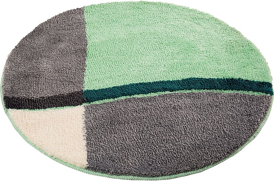 my home Badematte "Belio, Badvorleger, Badezimmer Teppich" Höhe 20 mm rutsc günstig online kaufen