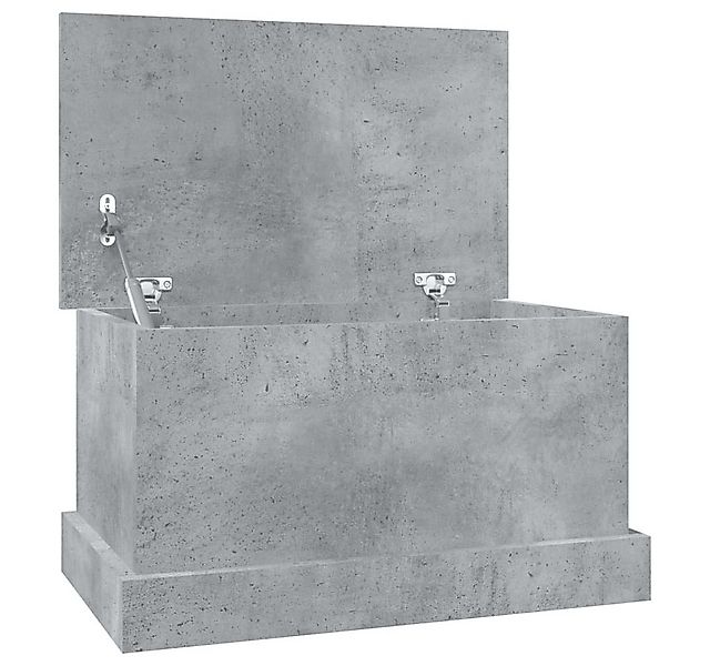 vidaXL Aufbewahrungsbox Truhe Betongrau 50x30x28 cm Holzwerkstoff (1 St) günstig online kaufen