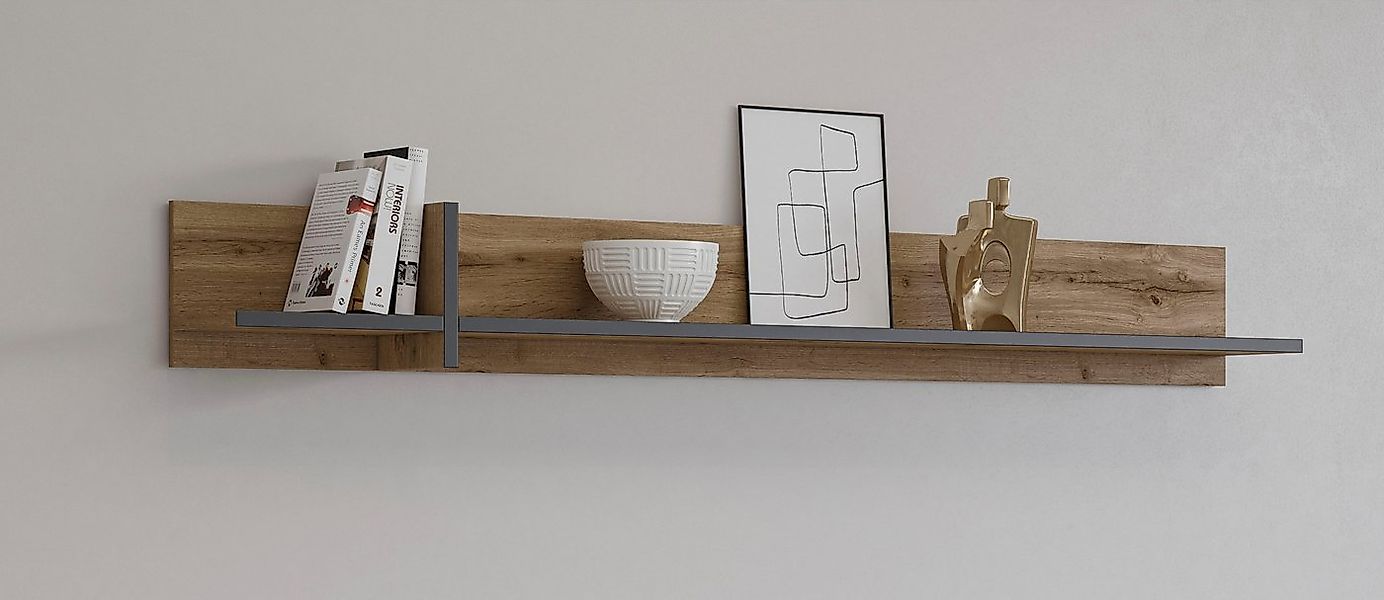 INOSIGN Wandboard Cross,Breite 180 cm, moderne Wandregal, Hängeregal mit vi günstig online kaufen