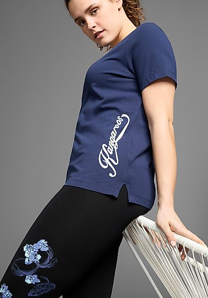 KangaROOS T-Shirt Kurzarm, casual, unifarben, große günstig online kaufen