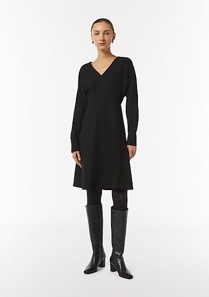 comma Minikleid Kleid Kurzes Crêpe-Kleid mit günstig online kaufen