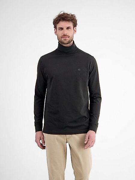 LERROS Rollkragenshirt mit Logo Stickerei günstig online kaufen