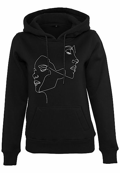 MisterTee Kapuzenpullover "MisterTee Ladies One Line Fit Hoody", (1 tlg.) günstig online kaufen