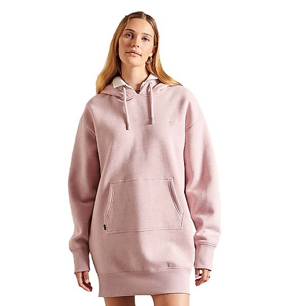 Superdry Vle Relaxed Os Hood Kurzes Kleid XS-S LA Soft Pink Marl günstig online kaufen