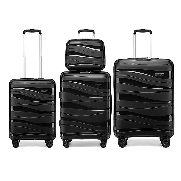 KONO Handgepäck-Trolley Leicht Hartschalenkoffer Reisekoffer mit günstig online kaufen