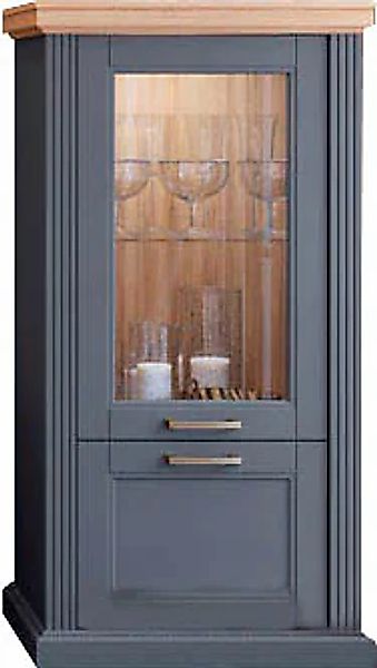 OTTO home Vitrine "Tara" (H/B/T): 132/66/48cm, lackiert mit wasserbasiertem günstig online kaufen