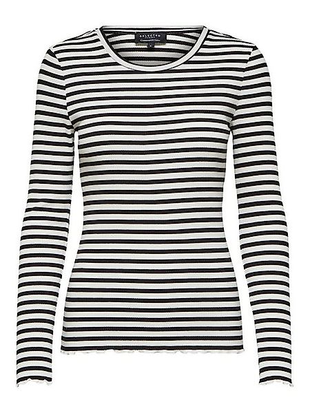 SELECTED FEMME Langarmbluse ANNA (1-tlg) Rüschen günstig online kaufen