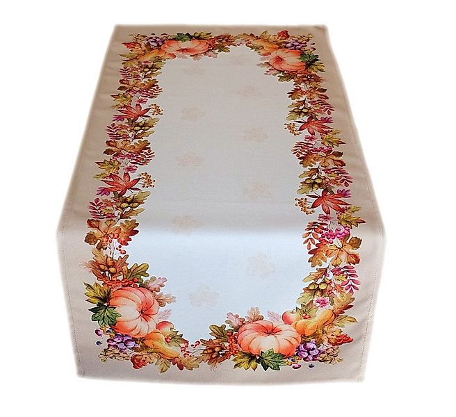 texpot Tischdecke Tischläufer Druck Herbstfrüchte (1-tlg) günstig online kaufen