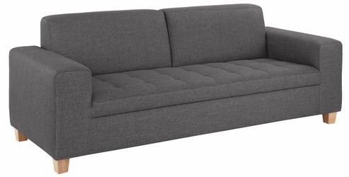 Home affaire 3-Sitzer "Corby" mit Steppung auf Sitzfläche günstig online kaufen