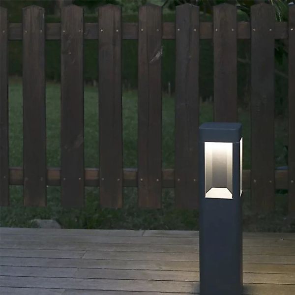 LED Außenwandleuchte Naya in Grau 500 mm günstig online kaufen