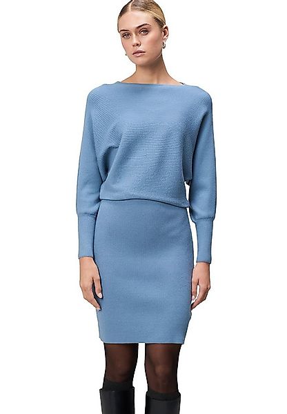 Zero Strickkleid Damen Strickkleid mit U-Boot Ausschnitt Plain/ohne Details günstig online kaufen