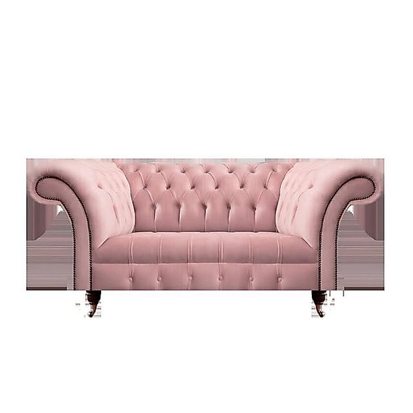 Xlmoebel Sofa Rosa Zweisitzer Chesterfield-Sofa für das Wohnzimmer - Polste günstig online kaufen