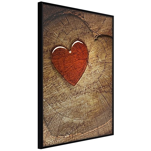 Poster - Carved Heart günstig online kaufen