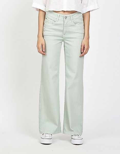 GANG Weite Jeans 94AMELIE WIDE mit geradem Beinverlauf, weicher Denim günstig online kaufen