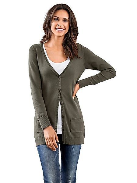 heine Strickjacke Feinstrickjacke . günstig online kaufen