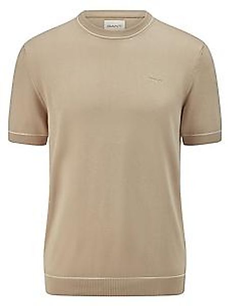 Rundhals-Pullover GANT beige günstig online kaufen