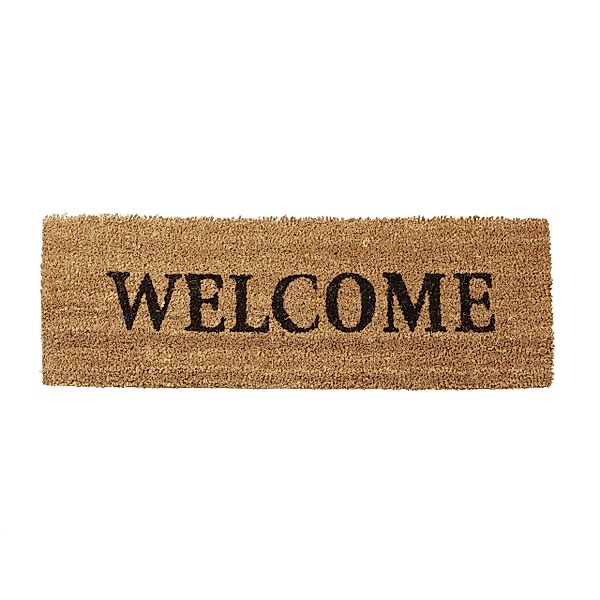 relaxdays Fußmatte schmal WELCOME, Höhe: 15 günstig online kaufen