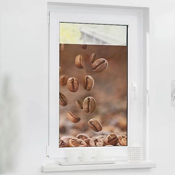 LICHTBLICK Fensterfolie Kaffee Kaffee Kaffee braun B/L: ca. 100x180 cm günstig online kaufen