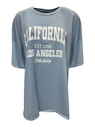 Worldclassca T-Shirt Worldclassca Oversized Print CALIFORNIA günstig online kaufen