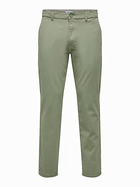 ONLY & SONS Chinohose Hose Chino Basic Reißverschluss Gesäßtaschen 8323 in günstig online kaufen