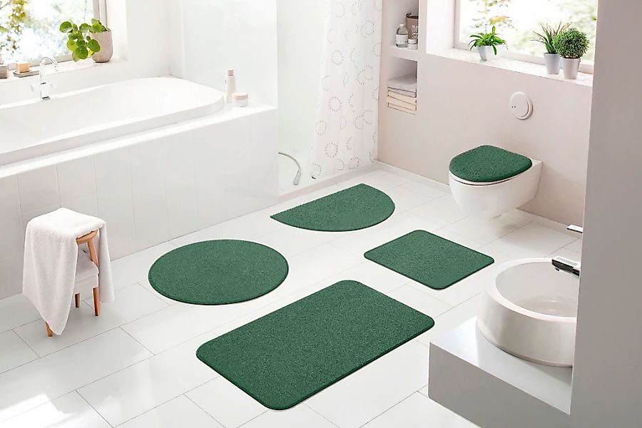 Grund Badematte "Melos, Badvorleger, Badezimmer Teppich, sehr weich" Höhe 2 günstig online kaufen