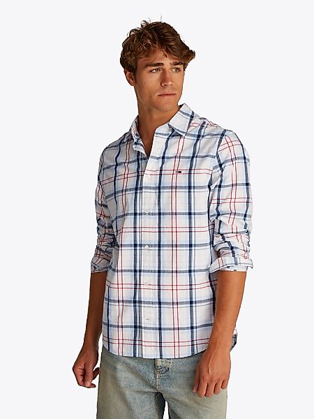 Tommy Jeans Langarmhemd TJM REG POPLIN günstig online kaufen