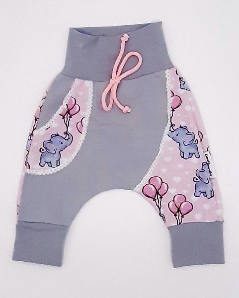 Land-Juwelen Pumphose ELEFANT ROSA GRAU Pumphose günstig online kaufen