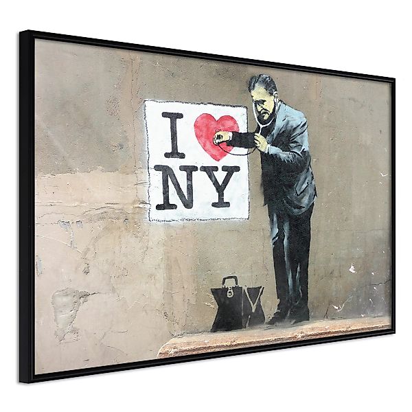 Poster - Banksy: I Heart Ny günstig online kaufen