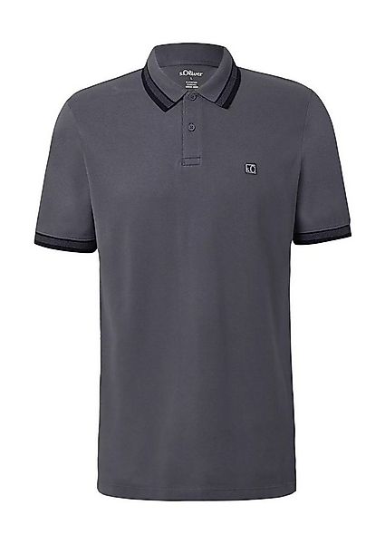 s.Oliver Poloshirt Poloshirt Kragen, Knopfleiste, Logo-Patch günstig online kaufen