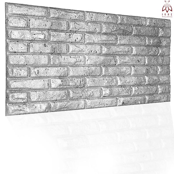IKHEMalarka 3D Wandpaneel Betonoptik Marmor Ziegel günstig online kaufen