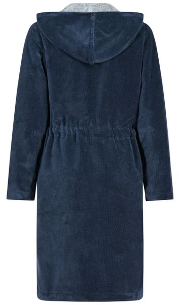 Cawö Damenbademantel mit Kapuze, Kurzform, Baumwollmischung, günstig online kaufen