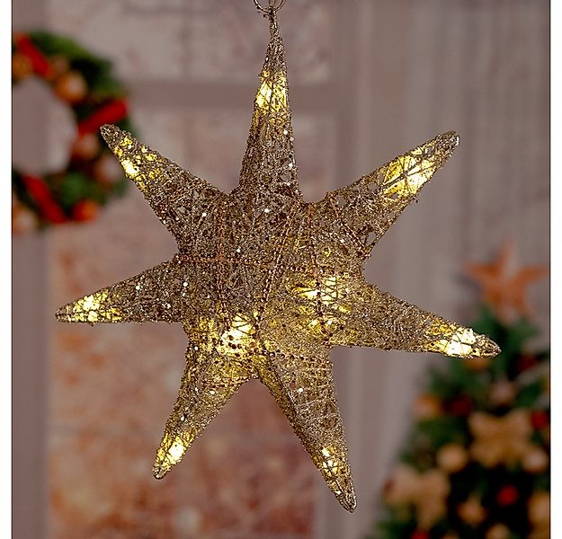 Harms Import LED Dekolicht, LED-Leuchtmittel fest verbaut, LED Advents Weih günstig online kaufen