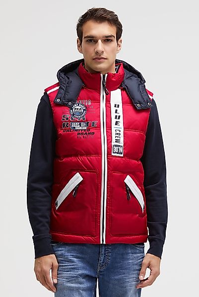 CAMP DAVID Steppweste mit Brusttasche günstig online kaufen