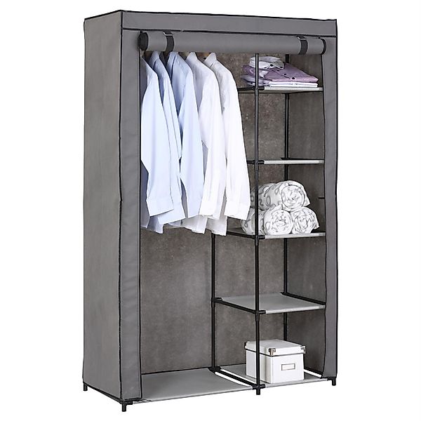 IDIMEX Kleiderschrank TANJA Kleiderschrank Stoffkleiderschrank Stoffregal günstig online kaufen
