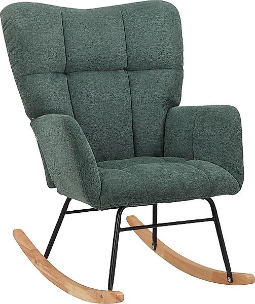 Home affaire Schaukelsessel »Anika, Ohrensessel Wohnzimmer mit Funktion,« 1 günstig online kaufen